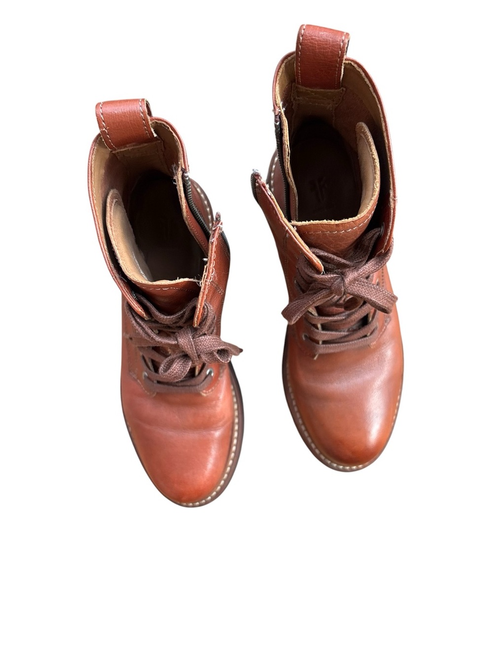 Frye Women’s Leather Lace-Up Boots – Size 7.5M - Picture 12 of 13